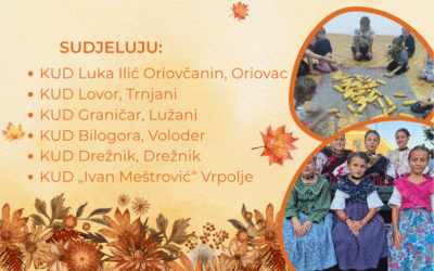 Dječja smotra folklora u Lužanima: „Jesen stigla, svega sada ima!“
