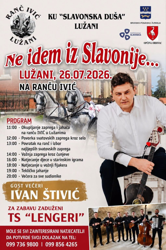 Ne idem iz Slavonije 2026